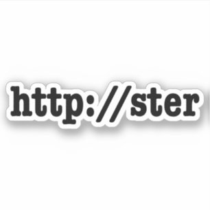 http://ster / HTML Code Aufkleber