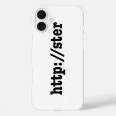 http://ster / HTML Code Case-Mate iPhone Hülle (Rückseite)