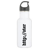 http://ster / HTML Code Edelstahlflasche (Vorderseite)