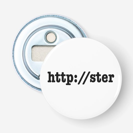 http://ster / HTML Code Flaschenöffner (Vorderseite)