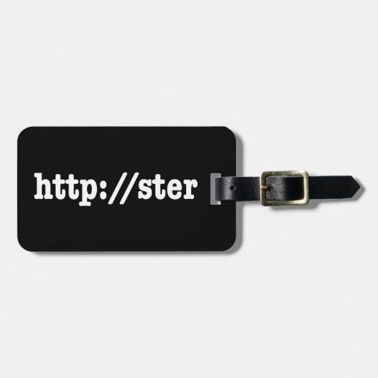 http://ster / HTML Code Gepäckanhänger (Vorderseite horizontal)