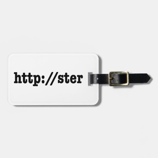 http://ster / HTML Code Gepäckanhänger (Vorderseite horizontal)