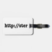 http://ster / HTML Code Gepäckanhänger (Rückseite horizontal)