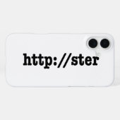 http://ster / html-code iPhone hülle (Rückseite (Horizontal))