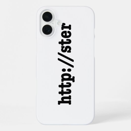 http://ster / html-code iPhone hülle (Rückseite)