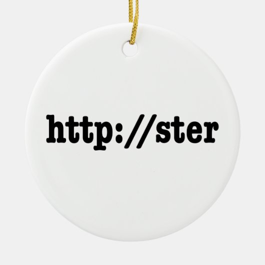 http://ster / HTML Code Keramik Ornament (Vorne)