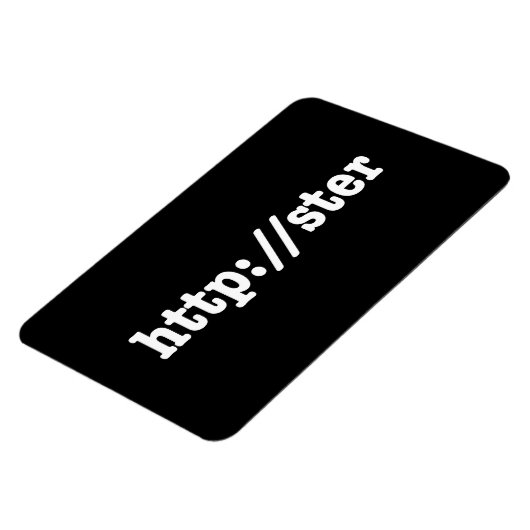 http://ster / HTML Code Magnet (Linke Seite)