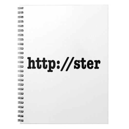 http://ster / HTML Code Notizblock (Vorderseite)