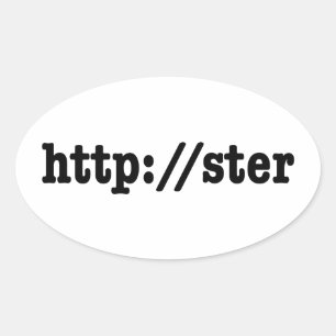 http://ster / HTML Code Ovaler Aufkleber
