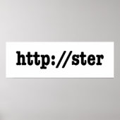 http://ster / HTML Code Poster (Vorne)