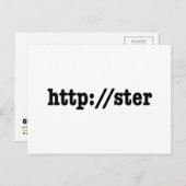 http://ster / HTML Code Postkarte (Vorne/Hinten)