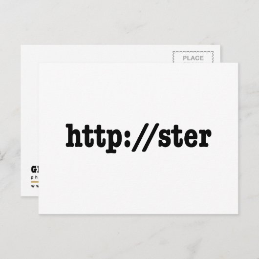 http://ster / HTML Code Postkarte (Vorne/Hinten)