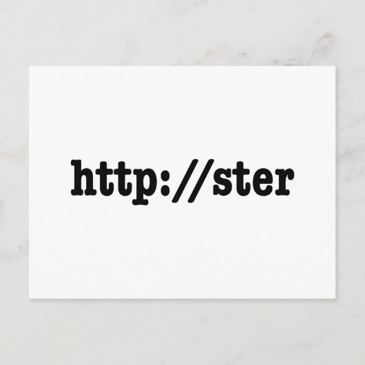 http://ster / HTML Code Postkarte (Vorderseite)