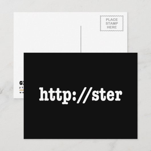 http://ster / HTML Code Postkarte (Vorne/Hinten)