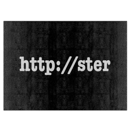 http://ster / HTML Code Schneidebrett (Vorderseite)