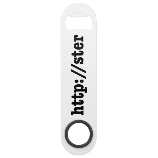 http://ster / HTML Code Speed Flaschenöffner (Rückseite)