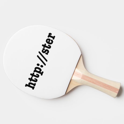 http://ster / HTML Code Tischtennis Schläger (Seitenansicht)