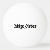 http://ster / HTML Code Tischtennisball (Rückseite)