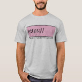 https Hypertext Transfer Protocol Secure T-Shirt (Vorderseite)