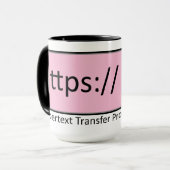 https Hypertext Transfer Protocol Secure Tasse (Vorderseite Links)