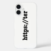 https://ter / HTML Code Case-Mate iPhone Hülle (Rückseite)