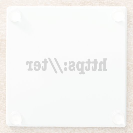 https://ter / HTML Code Glasuntersetzer (Rückseite)