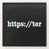 https://ter / HTML Code Glasuntersetzer (Vorderseite)