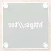 https://ter / HTML Code Glasuntersetzer (Rückseite)