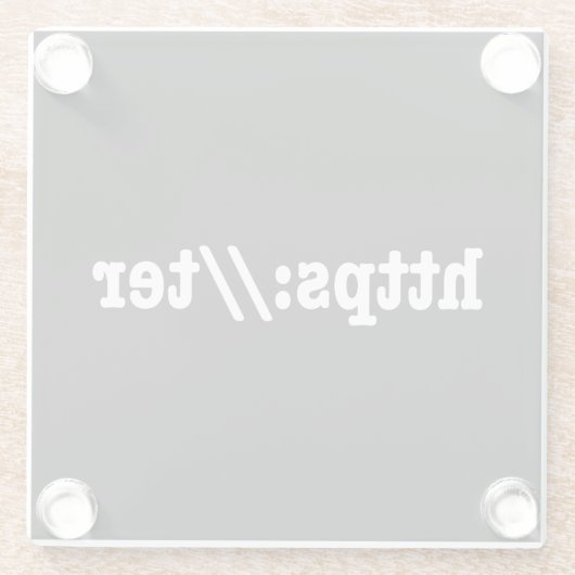 https://ter / HTML Code Glasuntersetzer (Rückseite)
