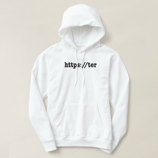 https://ter / HTML Code Hoodie (Design vorne)