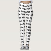https://ter / HTML Code Leggings (Vorderseite)