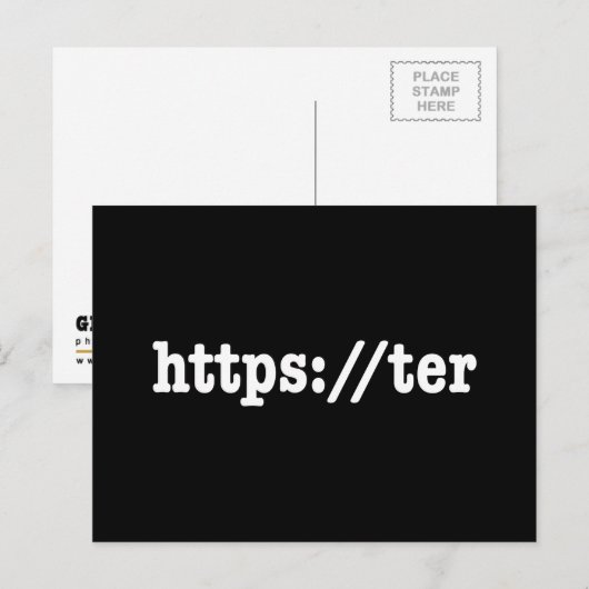 https://ter / HTML Code Postkarte (Vorne/Hinten)