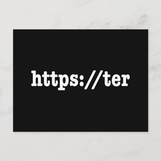 https://ter / HTML Code Postkarte (Vorderseite)