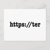 https://ter / HTML Code Postkarte (Vorderseite)