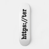 https://ter / HTML Code Skateboard (Vorderseite)