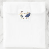 https://www.zazzle.com/cute_green_hi_heart_sticker quadratischer aufkleber (Tasche)
