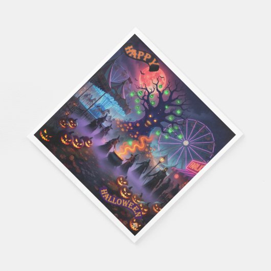 https://www.zazzle.com/halloween_paper_napkin-2563 serviette (Ecke)