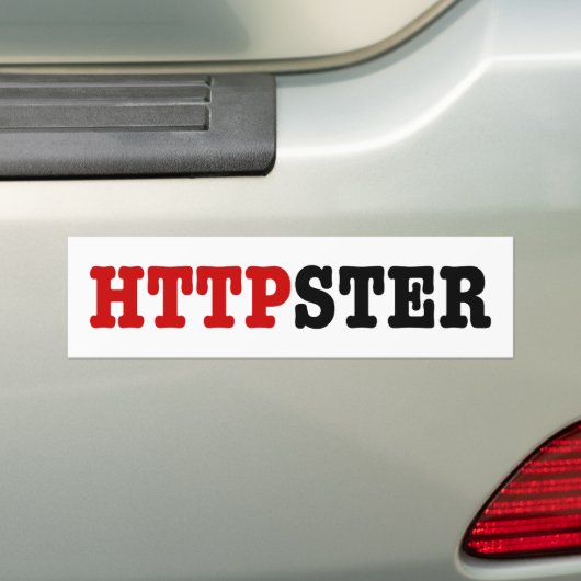 HTTPSTER AUTOAUFKLEBER (Auf Auto)