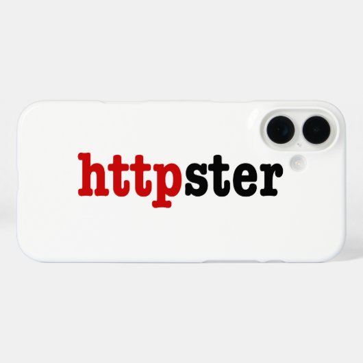 httpster Case-Mate iPhone hülle (Rückseite (Horizontal))