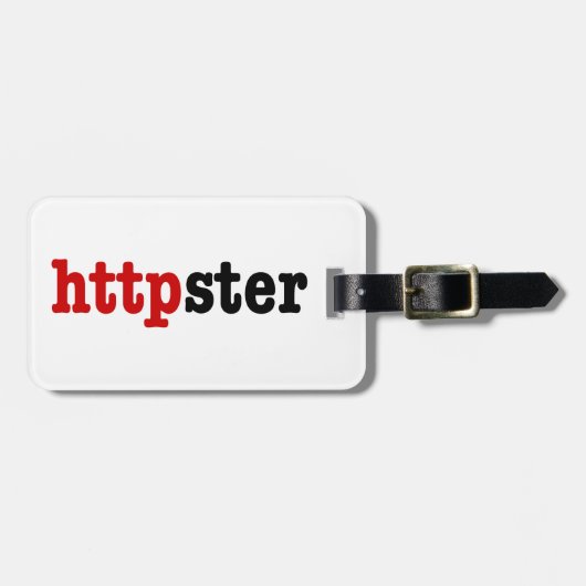 httpster gepäckanhänger (Vorderseite horizontal)