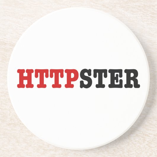 HTTPSTER GETRÄNKEUNTERSETZER (Vorne)