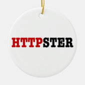 HTTPSTER KERAMIKORNAMENT (Vorne)
