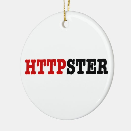 HTTPSTER KERAMIKORNAMENT (Links)