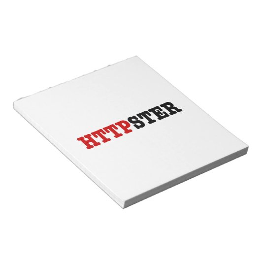 HTTPSTER NOTIZBLOCK (angewinkelt)