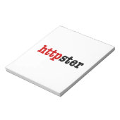 httpster notizblock (Rotiert)