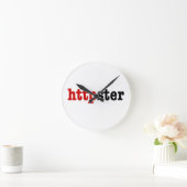 httpster runde wanduhr (Zuhause)