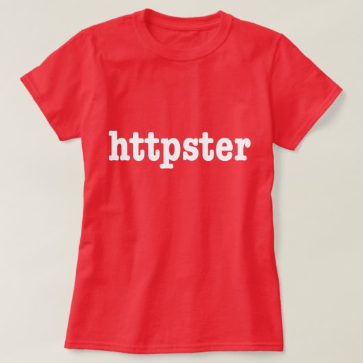 httpster T-Shirt (Design vorne)