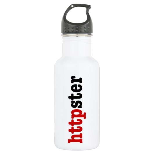 httpster trinkflasche (Vorderseite)