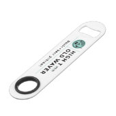 HTWOW Flaschen-Öffner Speed Flaschenöffner (Vorderseite Schrägansicht)