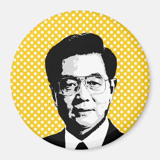 Hu Jintao Magnet (Vorne)